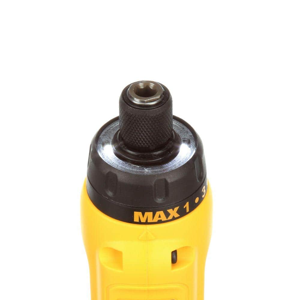 DEWALT 8V MAX Gyroscopic Cordless Screwdriver DCF680N2 – 2 Batteries, Charger & Bag