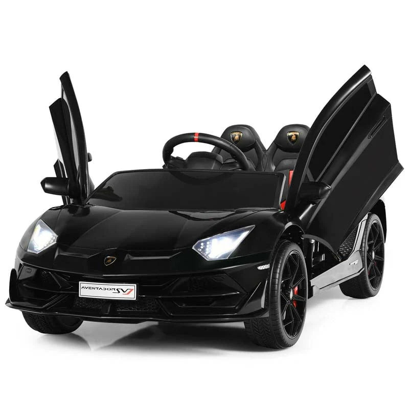 Licensed Lamborghini SVJ 12V Kids Ride-On Car – Electric Sports Car with Remote, Trunk, Music & LED Lights