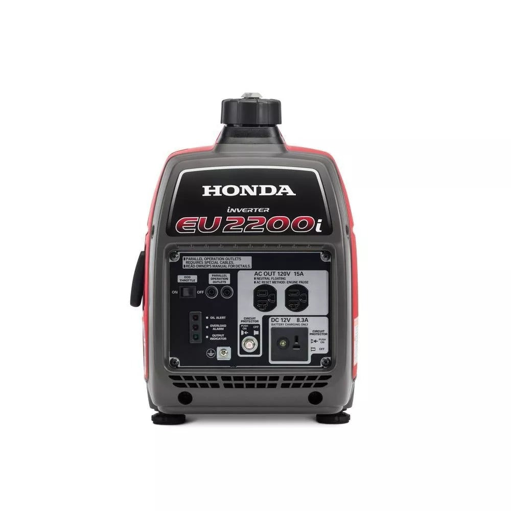 2,200-Watt Super Quiet Inverter Generator – Lightweight Petrol Portable Power, 1800W Running / 2200W Starting
