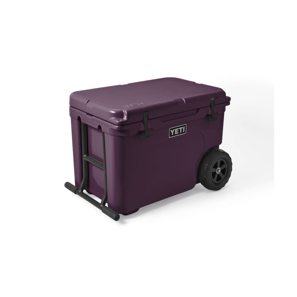 YETI Tundra Haul Wheeled Hard Cooler – 45 Can Capacity, Nordic Purple