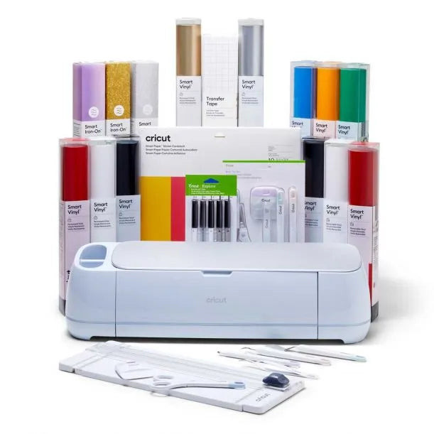 Cricut Maker 3 cutting machine with materials and tools bundle