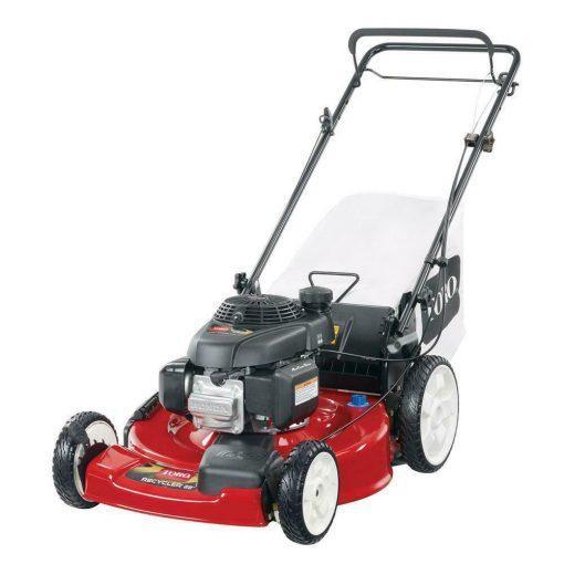 Toro 22-inch self-propelled gas lawn mower with Honda engine