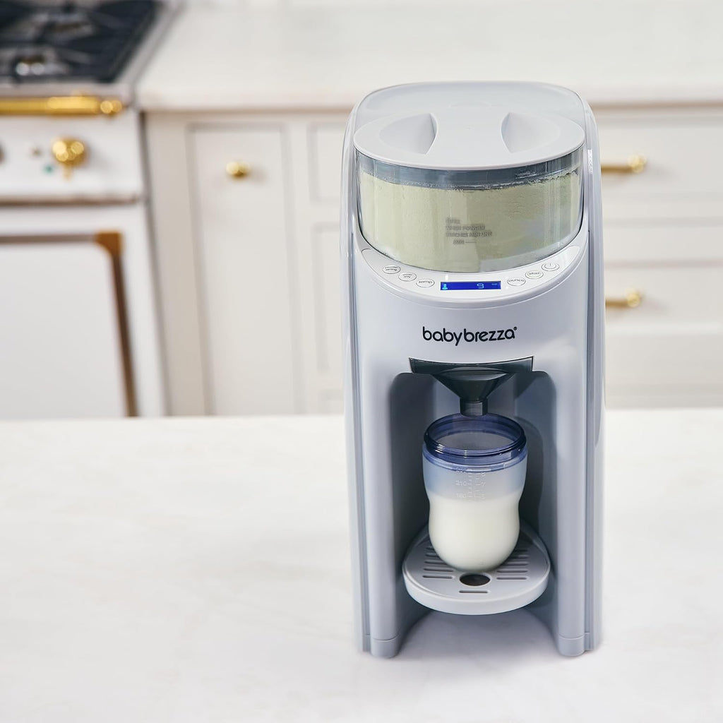 Baby Brezza Formula Pro Advanced Automatic Warm Formula Dispenser, BPA-Free, White