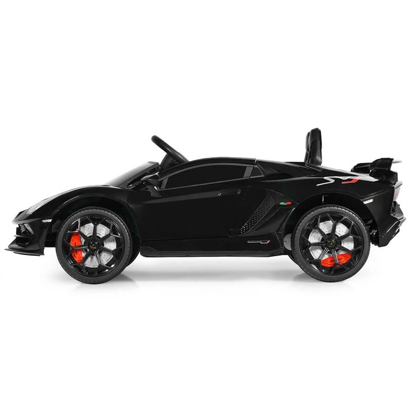 Licensed Lamborghini SVJ 12V Kids Ride-On Car – Electric Sports Car with Remote, Trunk, Music & LED Lights