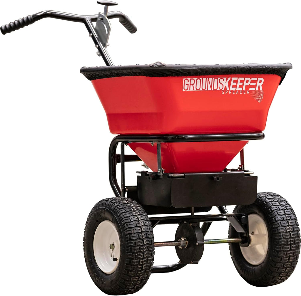 Buyers Products Grounds Keeper walk-behind push spreader for seed and salt