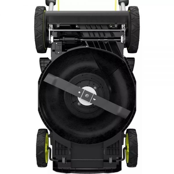 RYOBI 40V Brushless Cordless Yard Combo – 20 in Self-Propelled Mower, Trimmer & Blower, 2 Batteries + 2 Chargers
