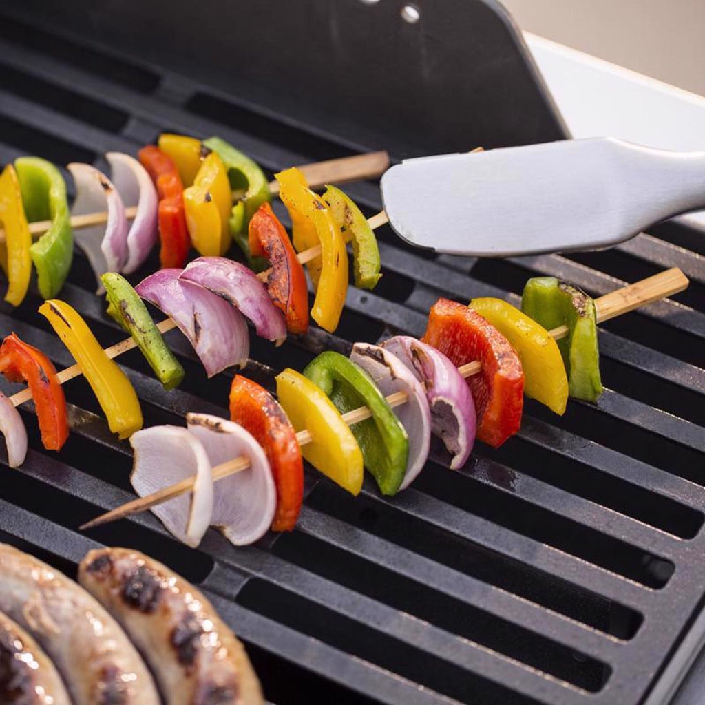 Weber Spirit E-210 Liquid Propane Gas Grill – Black, GS4 Grilling System with Open Cart