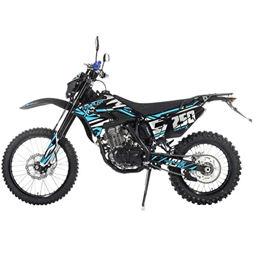 X-PRO Templar X 250cc 6-Speed Dirt Bike, Zongshen PR250 Engine, 21"/18" Alloy Wheels, Electric Start