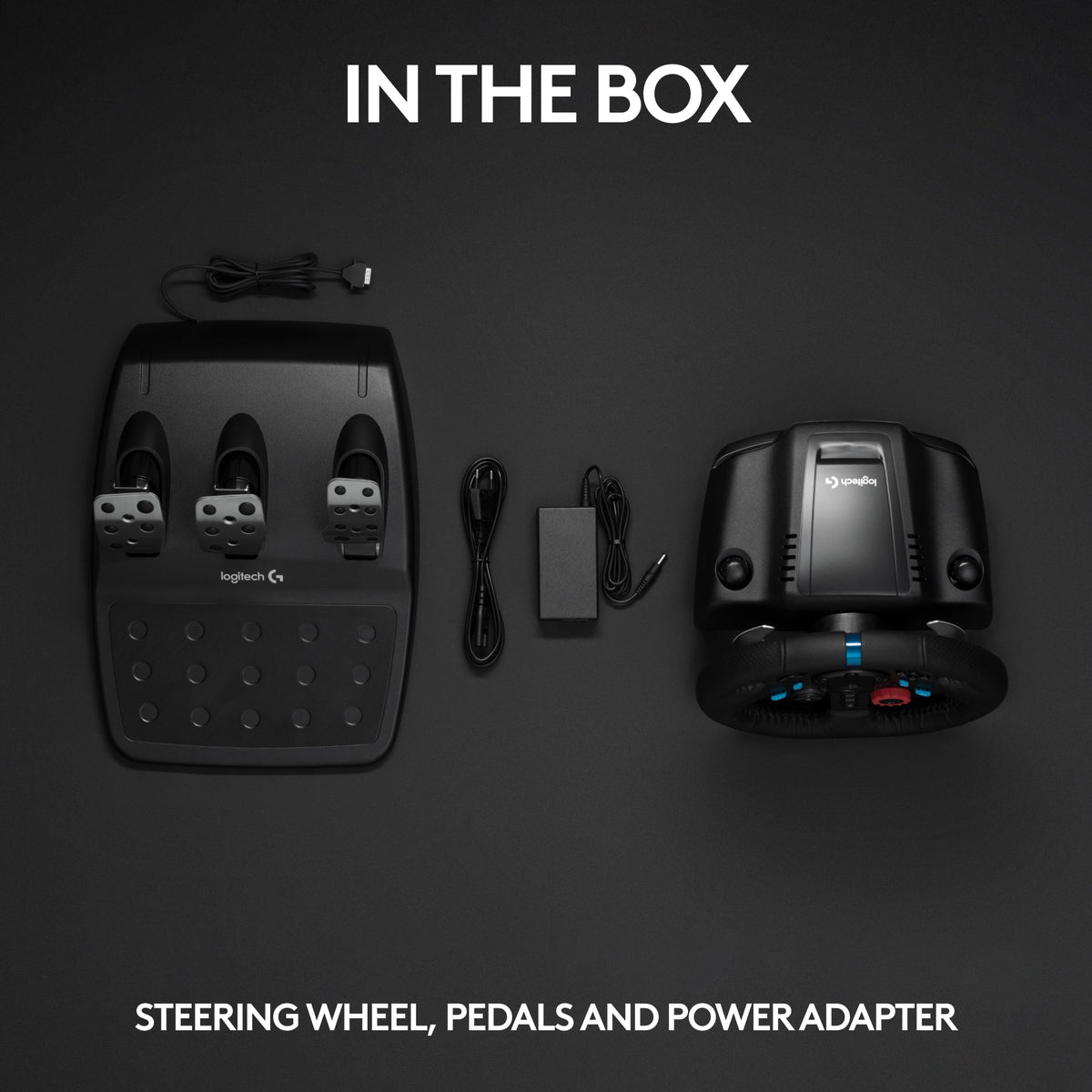 Logitech G29 Driving Force Racing Wheel & Floor Pedals – Black for PS5, PS4, PC and Mac