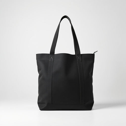 Hero shot of Canvas Tote Bag on white studio background, full product visible
