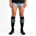 Hero shot of Cotton Blend Personalized Socks on white studio background, full product visible