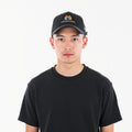 Hero shot of Cotton-Polyester Blend Embroidered Hat on white studio background, full product visible