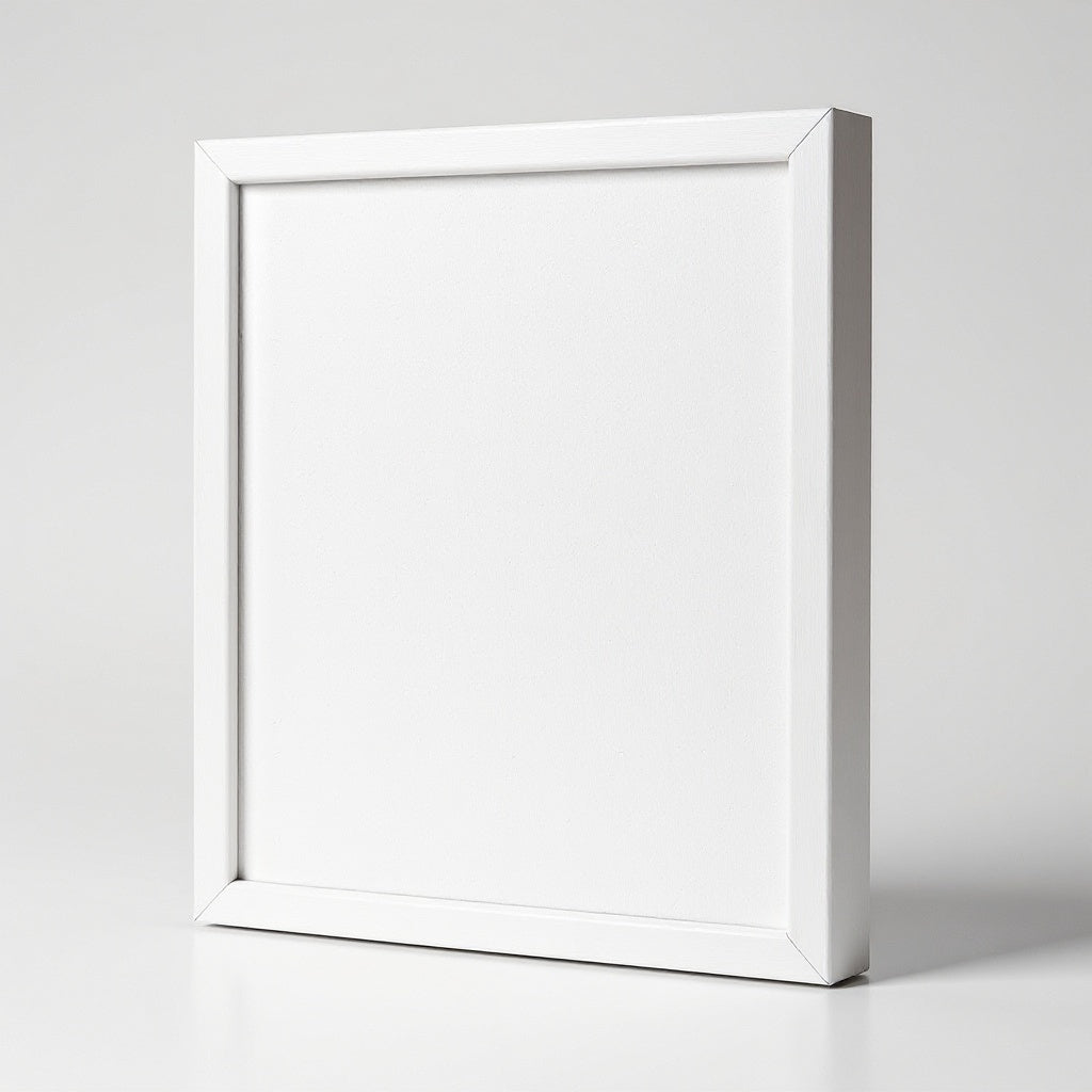 Gallery-Wrapped Canvas Print from alternative angle showing side profile and construction details