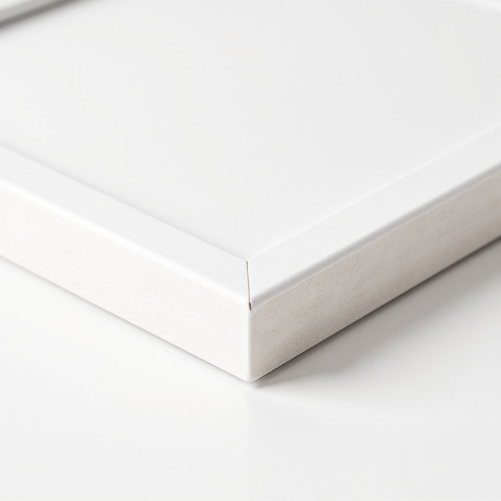 Close-up of canvas texture on Modern Canvas Photo Print, macro texture shot