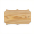 Hero shot of Wood Wall Sign on white studio background, full product visible