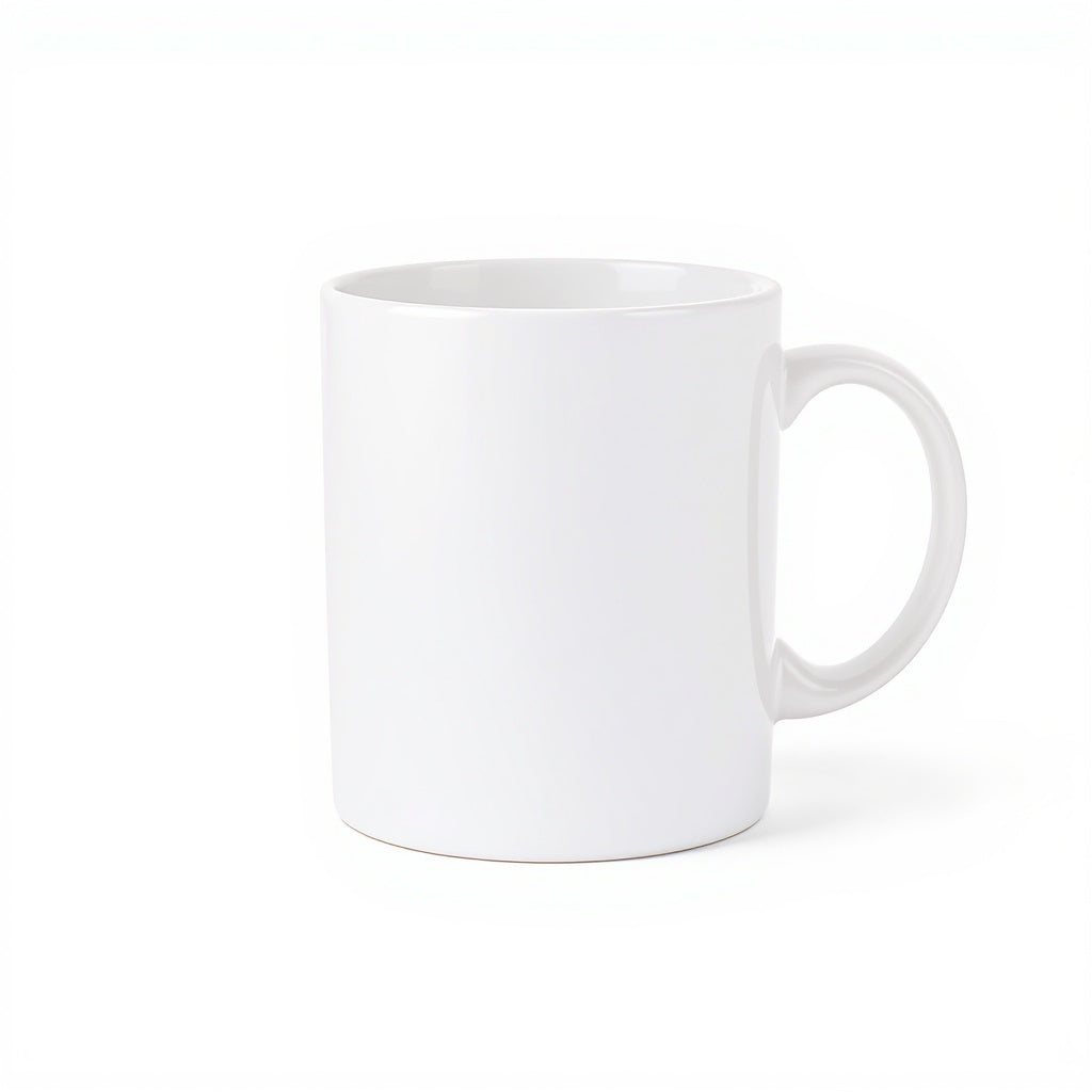 Ceramic Custom Photo Mug – Dishwasher Safe Print, 11 oz, White