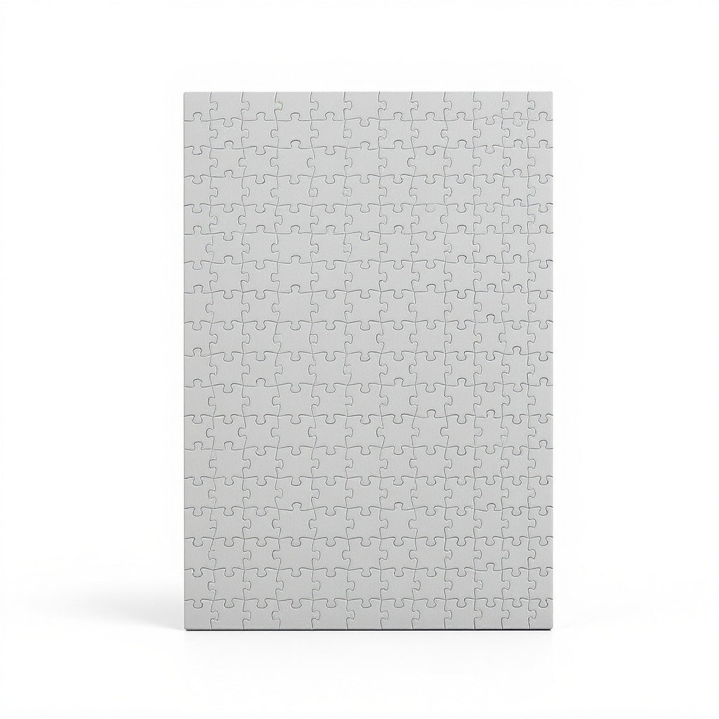 Premium Cardboard Photo Puzzle – Vibrant Printing, 12x8 Inches, Classic White